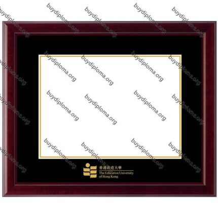 EDUHK (The Education University of Hong Kong) diploma/degree frame solid wood customization