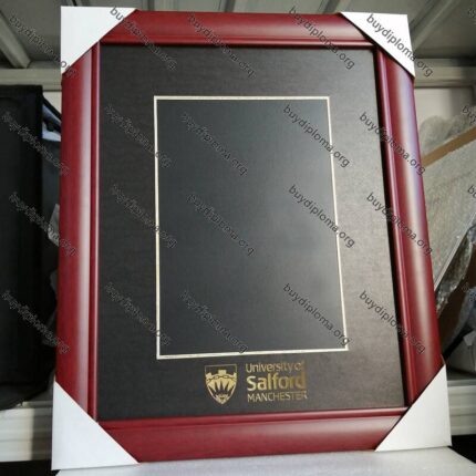 University of Salford diploma/degree frame solid wood customization