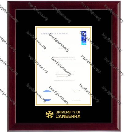 UC(University of Canberra) diploma/degree frame solid wood customization