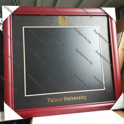 Tulane (Tulane University) diploma/degree frame solid wood customization