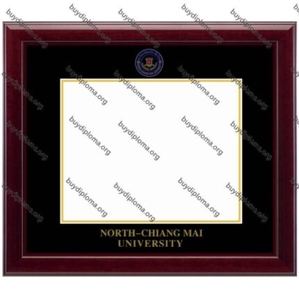 NCU (North-Chiang Mai University) diploma/degree frame solid wood customization