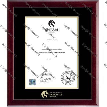 UoN (University of Newcastle) diploma/degree frame solid wood customization