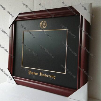 PU (Purdue University) diploma/degree frame solid wood customization