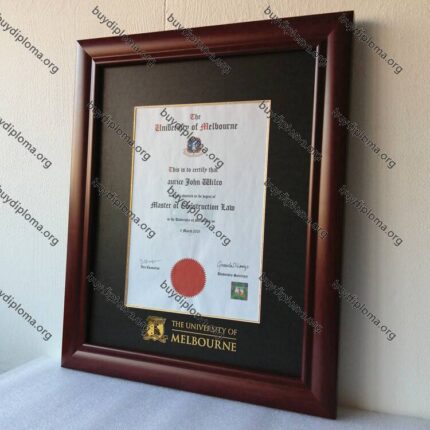UniMelb (University of Melbourne) diploma/degree frame solid wood customization