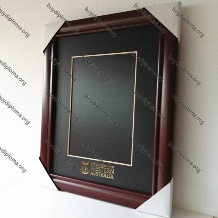 UWA (University of Western Australia) diploma/degree frame solid wood customization