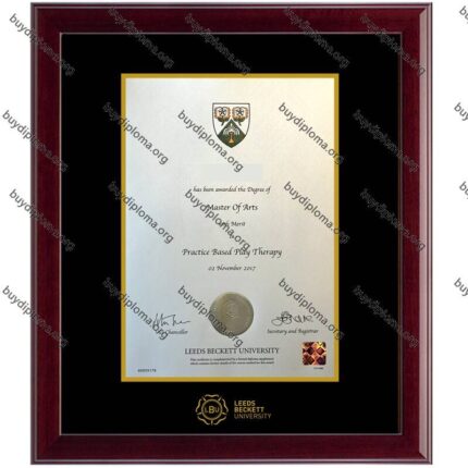 LBU (Leeds Beckett University) diploma/degree frame solid wood customization