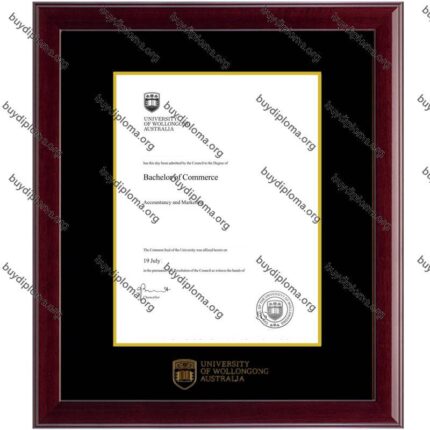 UOW (University of Wollongong) diploma/degree frame solid wood customization
