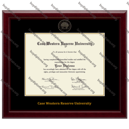 CWRU(Case Western Reserve University) diploma/degree frame solid wood customization