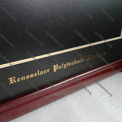 RPI (Rensselaer Polytechnic Institute) diploma/degree frame solid wood customization