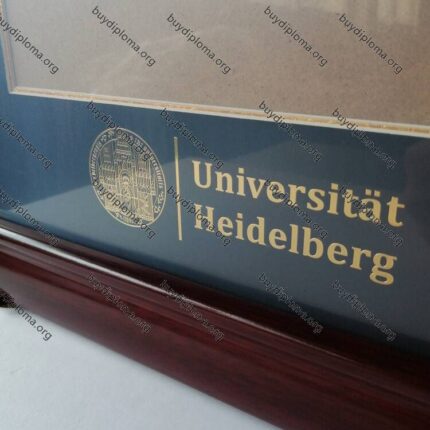 Heidelberg University diploma/degree frame solid wood customization