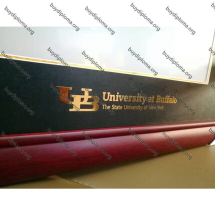 UB (University at Buffalo，the State University of New York) diploma/degree frame solid wood customization