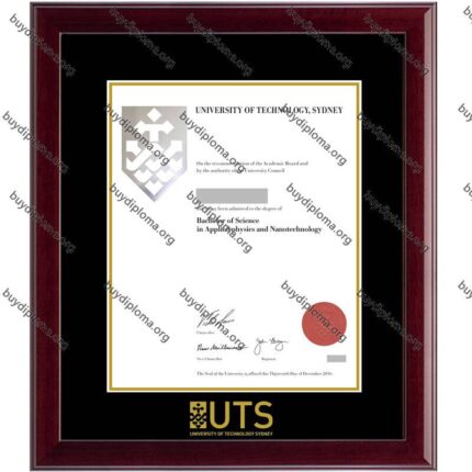 UTS (University of Technology Sydney) diploma/degree frame solid wood customization